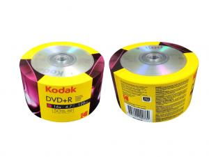 KODAK DVD+R 16x 4.7GB 50-Value Pack