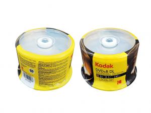 KODAK DVD+R DL 8x 8.5GB 50-Pack Cakebox