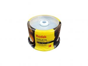 KODAK DVD+R DL 8x 8.5GB 50-Pack Cakebox-Front 2